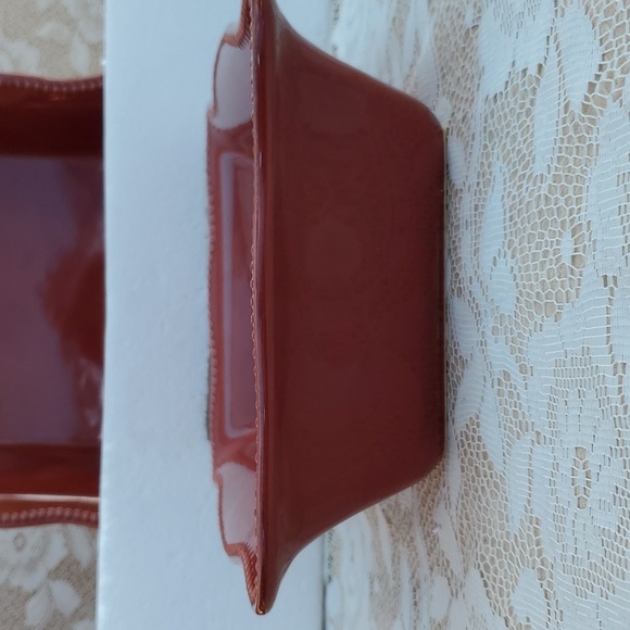 Stoneware small casserole Bakeware 10 x 8 x 2.6 NWOT Oven Microwave Freezer safe - Picture 4 of 11